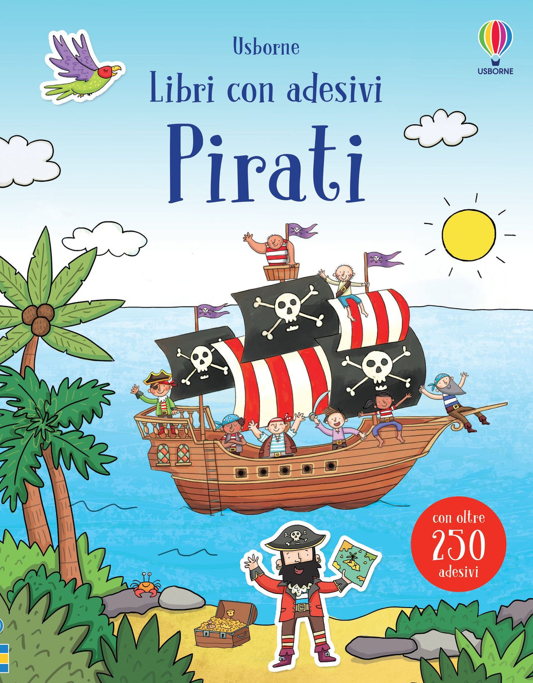 Pirati - Libri con adesivi