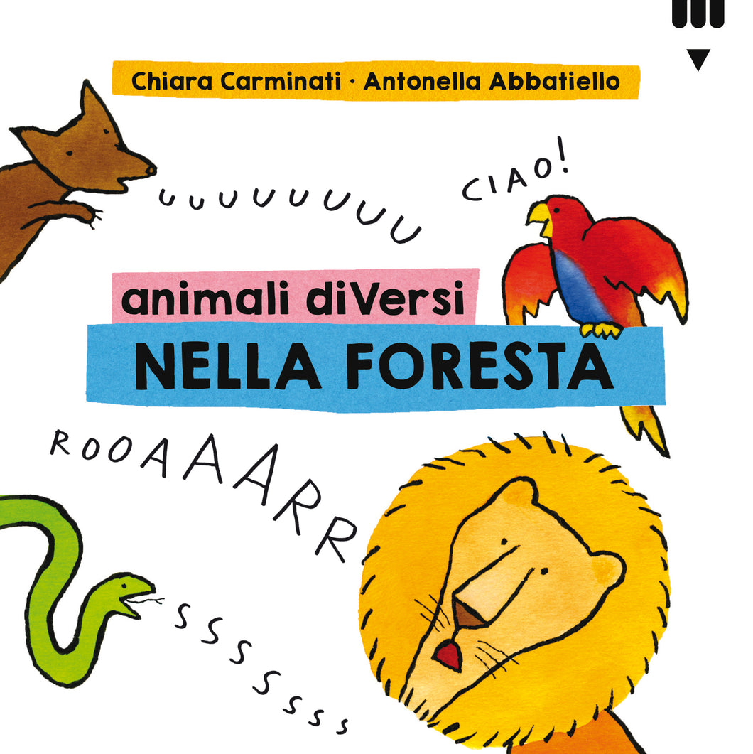 Animali diversi nella foresta